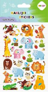 Opakowanie Naklejki 3D Soft Puffy Safari 110x205 HAPPY COLOR