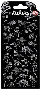 Opakowanie Naklejki - Dino Skeletons