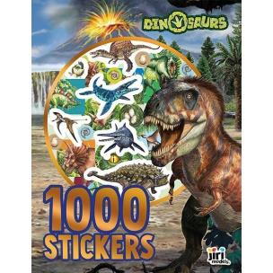 Opakowanie Naklejki Dinozaury 1000szt