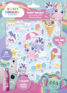 Naklejki do dekorowania Sweet Dreams KL11655. Wydawca: Kids Euroswan. Multiszop.pl Opakowanie Naklejki do dekorowania Sweet Dreams KL11655