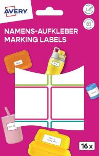 Opakowanie Naklejki do oznaczania - 48x34mm 16 naklejek