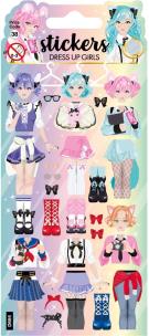 Opakowanie Naklejki - Dress-Up Girls