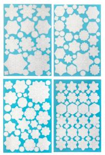 Opakowanie Naklejki elektrostatyczne na szybę BN 4szt