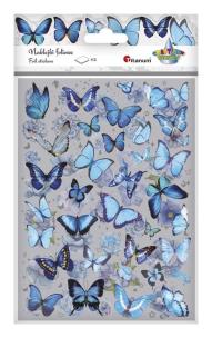 Opakowanie Naklejki foliowe 2 plansze motyle, kwiaty
