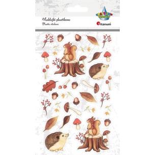 Opakowanie Naklejki foliowe 34szt