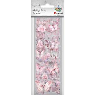 Opakowanie Naklejki foliowe 6 plansz motyle