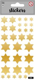 Opakowanie Naklejki - Golden Stars