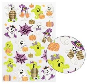 Opakowanie Naklejki halloweenowe duszki