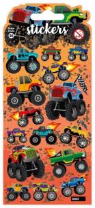 Opakowanie Naklejki - Monster Trucks