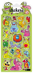 Opakowanie Naklejki - Monsters