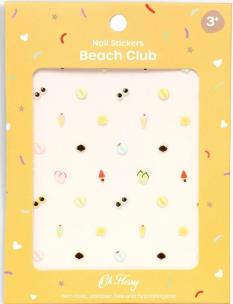 Opakowanie Naklejki na paznokcie dla dzieci Beach Club