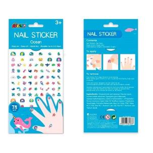 Opakowanie Naklejki na paznokcie - ocean