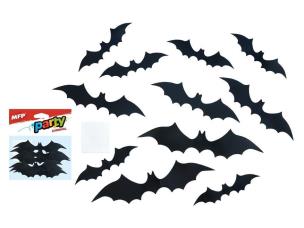 Opakowanie Naklejki na ścianę nietoperze 12szt