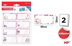 Opakowanie Naklejki na zeszyty Kotki