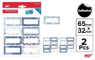 Opakowanie Naklejki na zeszyty - Niebo