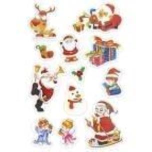 Opakowanie Naklejki papierowe 12 wzorów 120szt