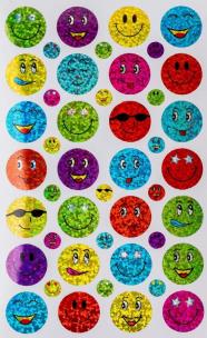 Opakowanie Naklejki papierowe 46szt