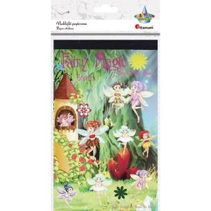 Opakowanie Naklejki papierowe 6 plansz wróżki mix 238szt