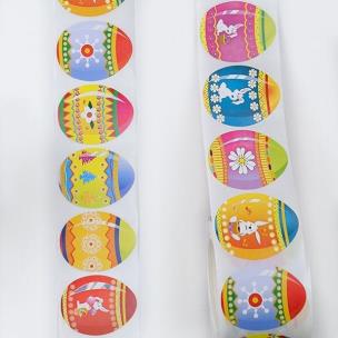 Opakowanie Naklejki papierowe na taśmie 30x38mm 250szt