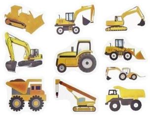 Opakowanie Naklejki papierowe na taśmie budowlane 500szt