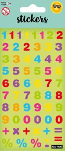 Opakowanie Naklejki - Pattern Numbers
