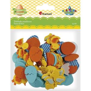 Opakowanie Naklejki piankowe mix 75szt