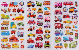 Opakowanie Naklejki plastikowe (6szt)