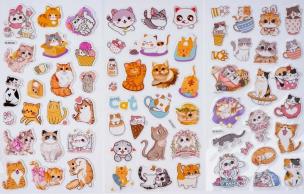 Opakowanie Naklejki plastikowe (6szt)