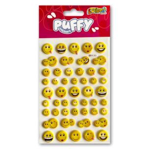 Opakowanie Naklejki puffy Emoticon