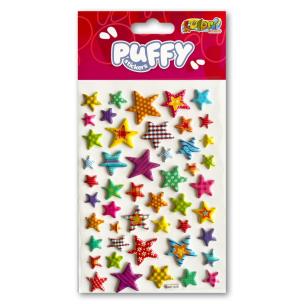 Opakowanie Naklejki puffy Stars