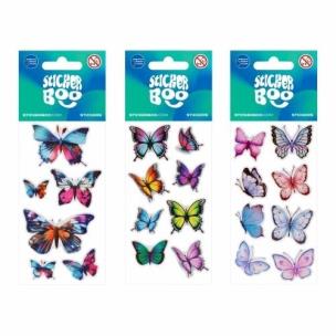 Naklejki Sticker BOO Motyle mix. Wydawca: Sticker Boo. Multiszop.pl Opakowanie Naklejki Sticker BOO Motyle mix