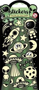 Opakowanie Naklejki świecące - Glowing Space