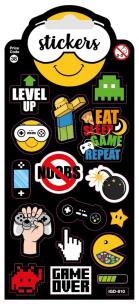 Opakowanie Naklejki - Video Game Icons