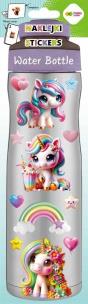 Opakowanie Naklejki Water Bottle Unicorns 83x286 HAPPY COLOR