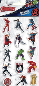Opakowanie Naklejki wypukłe Avengers