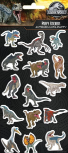 Opakowanie Naklejki wypukłe Jurassic World