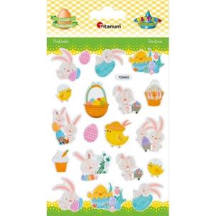 Opakowanie Naklejki wypukłe mix 19szt