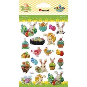 Opakowanie Naklejki wypukłe mix 20szt