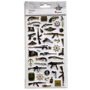 Opakowanie Naklejki wypukłe mix 41szt