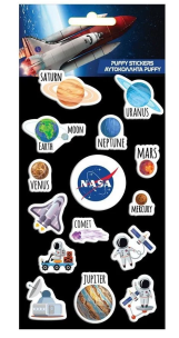 Opakowanie Naklejki wypukłe Nasa