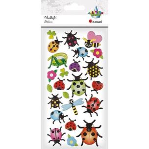Opakowanie Naklejki wypukłe owady 24szt