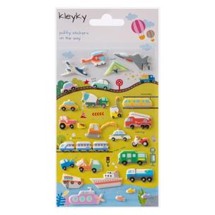 Opakowanie Naklejki wypukłe Pojazdy