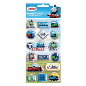 Opakowanie Naklejki wypukłe Tomek i przyjaciele