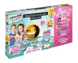 Naklejkomat 3D Deluxe. Wydawca: EPEE. Multiszop.pl Opakowanie Naklejkomat 3D Deluxe