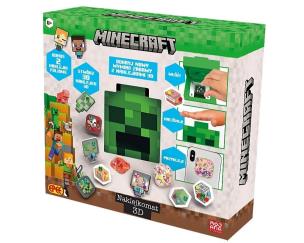 Naklejkomat 3D Minecraft. Wydawca: EPEE. Multiszop.pl Opakowanie Naklejkomat 3D Minecraft