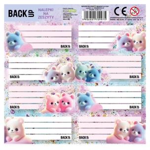 Opakowanie Nalepki na zeszyty Backup 8 a 23 (25szt) DERFORM