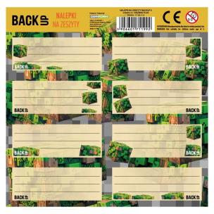 Opakowanie Nalepki na zeszyty Backup 8 a 78 (25szt) DERFORM