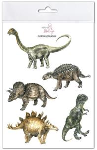 Opakowanie Naprasowanki Dinozaury