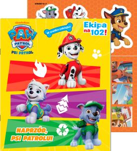 Okładka książki Naprzód, Psi Patrolu! Psi Patrol. Ekipa na 102!