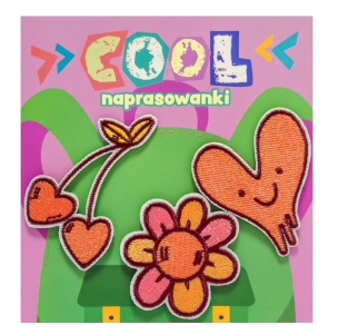 Opakowanie Naszywki/ naprasowanki na plecak cool. Serce